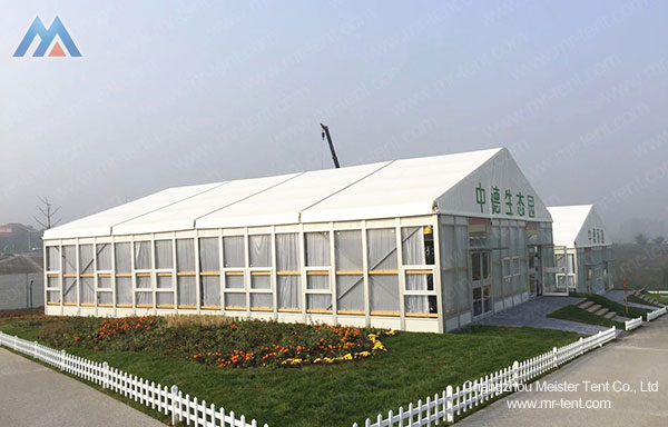 Transparent Glass Wall Banquet Tent For Ecological Park