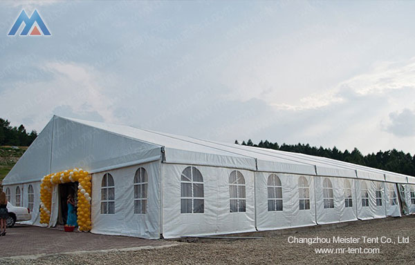 Outdoor Tent For Romantic Wedding Ceremony