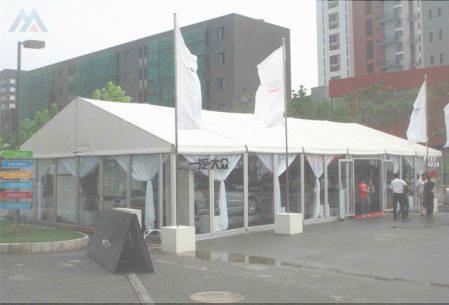glass wall tent