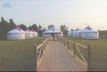 all weather resort mongolian yurt tent