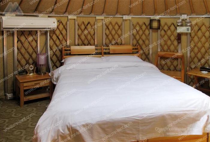 modern living bamboo mongolian yurt